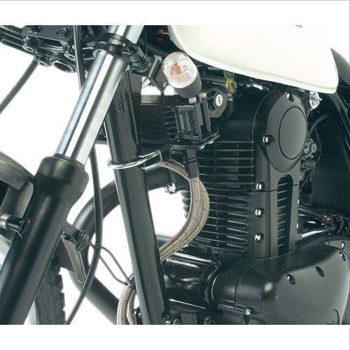 ACTIVE(アクティブ) オイルクーラーキット(横) ストレート #6 4.5-7R ブラック仕様 250TR AC14058207BN 250TR[02-03] バイク オイルクーラーセット｜パーツダイレクト店