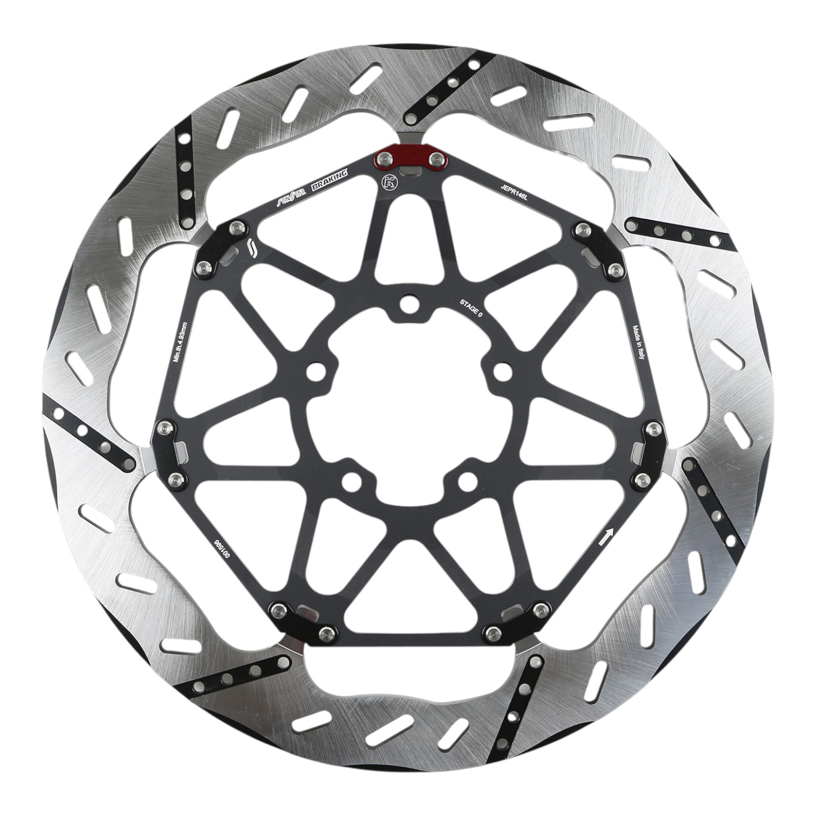 SUNSTAR(サンスター) EPTA フロントディスクローター JEPR146L JEPR146L PANIGALE V4R[19-26]｜1098[07-08]｜1098S[07-08]｜STREETFIGHTER[09-11]｜PANIGALE V4[18-26]｜PANIGALE V4S[18-26]｜PANIGALE V4 SP2[21-23]｜PANIGALE V4 SP2 30&deg;ANNIVERSARIO 916[2024]｜STR｜パーツダイレクト店