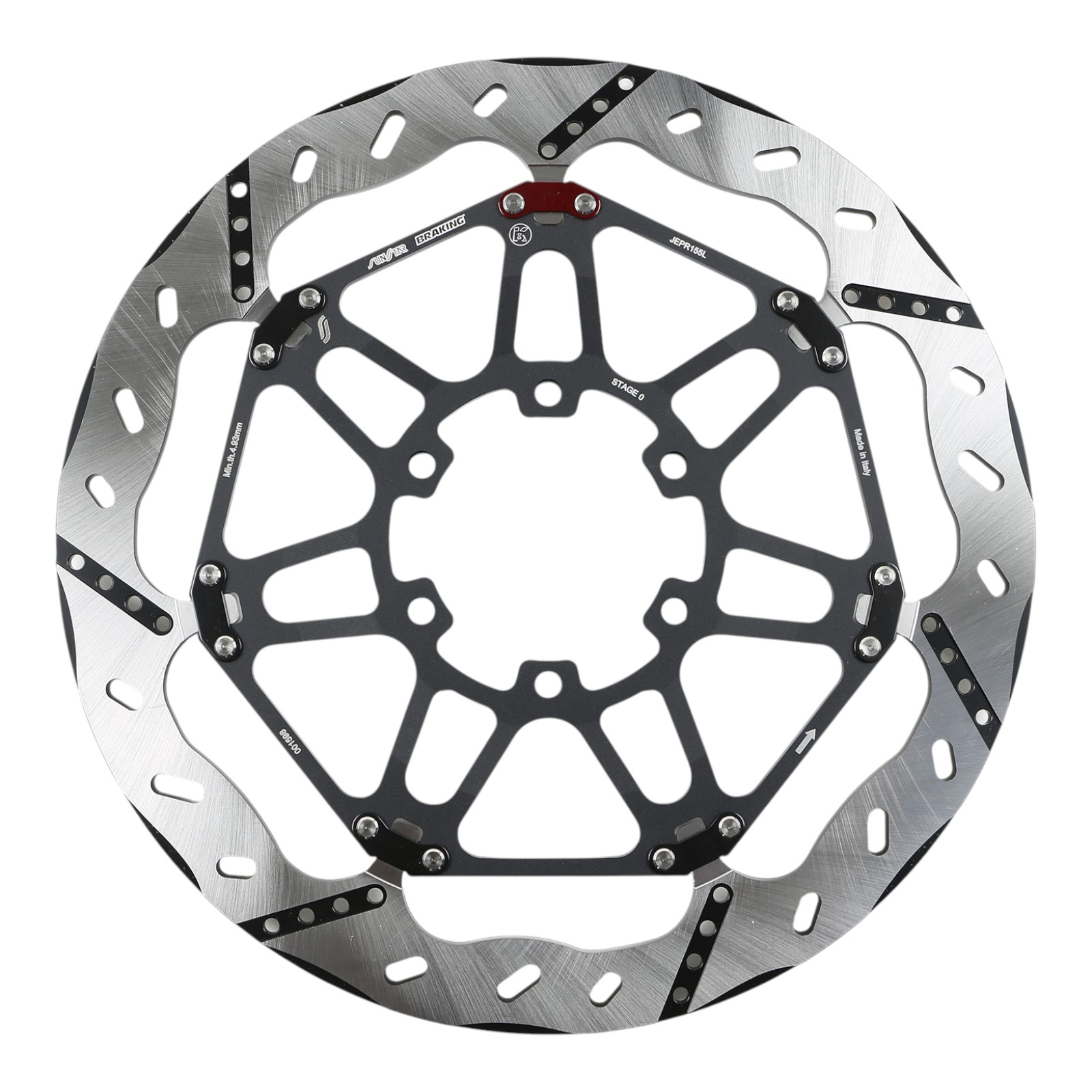 SUNSTAR(サンスター) EPTA フロントディスクローター JEPR155L JEPR155L M1000R[23-25]｜M1000RR[21-25]｜M1000XR[24-25]｜S1000R(M鍛造ホイール装着車)｜S1000RR RACEパッケージ[20-21]｜S1000RR Mパッケージ[20-24] バイク ディスクローター｜パーツダイレクト店