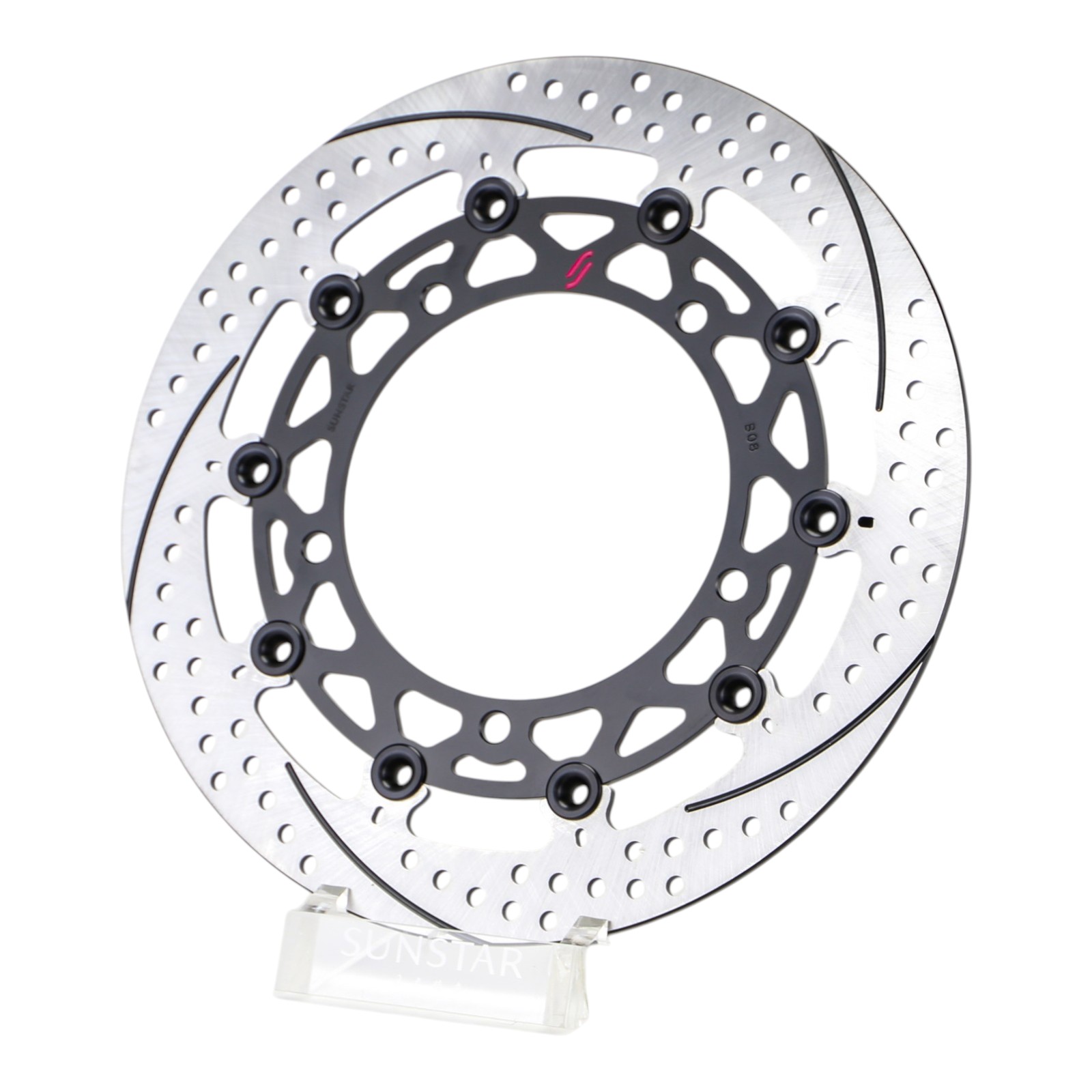 SUNSTAR(サンスター) ETB08FL プレミアムレーシング フロントディスクローター ETB08FL Ninja250[18-24]｜Ninja ZX-25R[20-22]｜Ninja ZX-25R SE[20-25]｜Ninja ZX-25RR[2026]｜Z250[19-24]｜Ninja400[18-25]｜Z400[19-24] バイク ディスクローター｜パーツダイレクト店