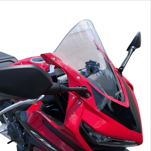 ACRY-Point(アクリポイント) クリアスクリーン 50mmアップ CBR650R 110561 CBR650R[2019-] バイク 風防・ウインドシールド・スクリーン｜パーツダイレクト店