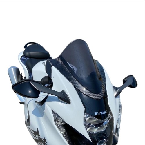 ACRY-Point(アクリポイント) カーボンマウント スモークスクリーン 70mmアップ HAYABUSA 130292 HAYABUSA[2021-] バイク 風防・ウインドシールド・スクリーン｜パーツダイレクト店
