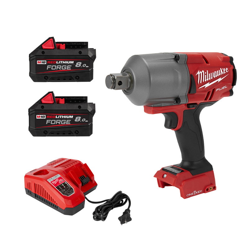 milwaukeetool(ミルウォーキーツール) M18 19.0sq 1626Nmインパクトレンチ FB8Ahx2 ヤマトオリジナルセット M18-ONEFHIWF34-YMT 整備用品 エアインパクトレンチ｜パーツダイレクト店