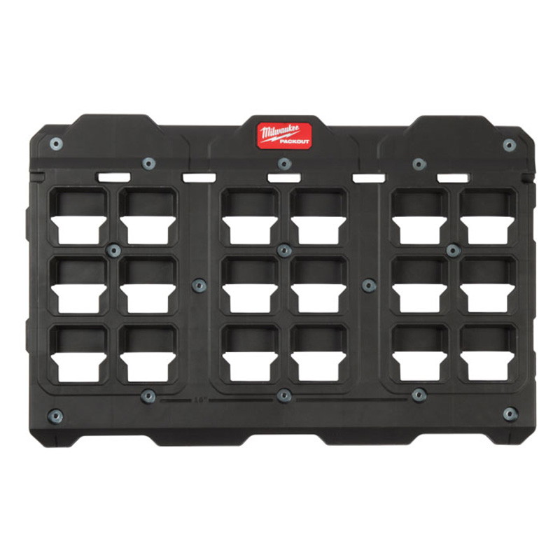 milwaukeetool(ミルウォーキーツール) PACKOUT ウォールマウンティングプレート(L) 48-22-8487 整備用品 コンテナ・収納用品｜パーツダイレクト店