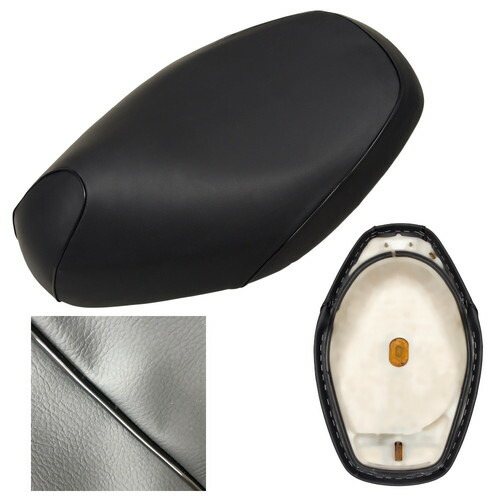 期間限定キャンペーン Tgh11c10p10 取寄 Tgh11c10p10 1個 生地色 黒 パイピング色 黒 後部のみ Alba アルバ エイプ100 シート張替サービス バッテリー Froz Sa