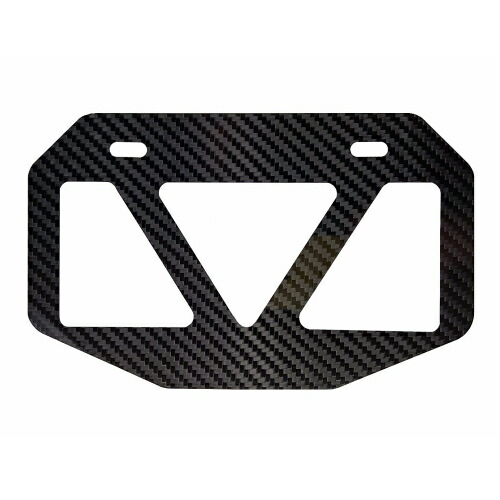【無限】MUGENドライカーボンナンバープレートリム（フロント） MUGEN ⁄ 無限 ドライカーボンナンバーフレーム（フロント） のパーツ