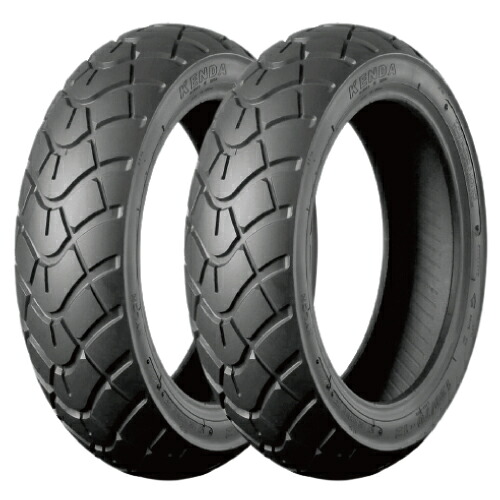 KENDA 【セット品】前 K761 120/90-10 TL 後 K761 130/90-10 TL バイク タイヤ|パーツダイレクト2