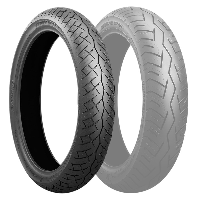 BRIDGESTONE BATTLAX BT46(Vレンジ) 110/90-16 59V TL フロント MCS01507 バイク オンロードバイアス