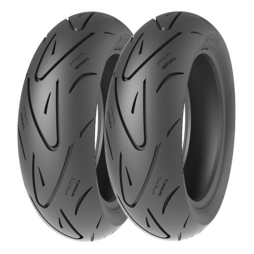 楽天市場】☆ダンロップ DUNLOP D307 タイヤ前後90/90-10 100/90-10