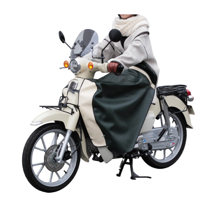 楽天市場】MARUTO(マルト) カブ用防寒ひざあて グリーン LC-MM01