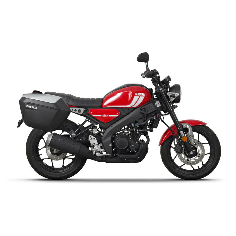 SHAD(シャッド) 【セット品】SH23 サイドケース+フィッティングキット XSR125(19-25) バイク ステー