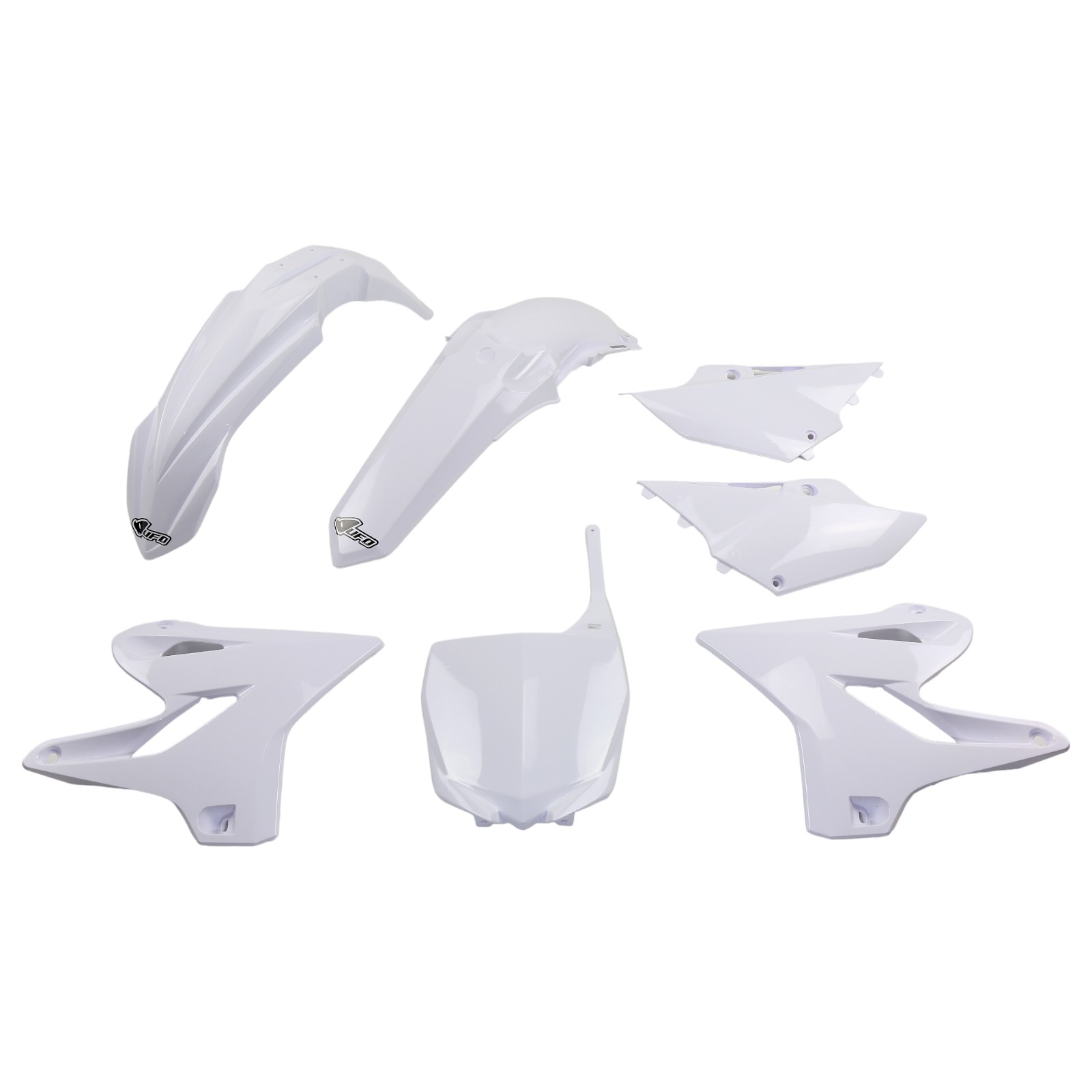 UFO PLAST(ユーフォープラスト) バイク フルプラスチックキット ホワイト YZ125/250 (15-21)|パーツダイレクト2