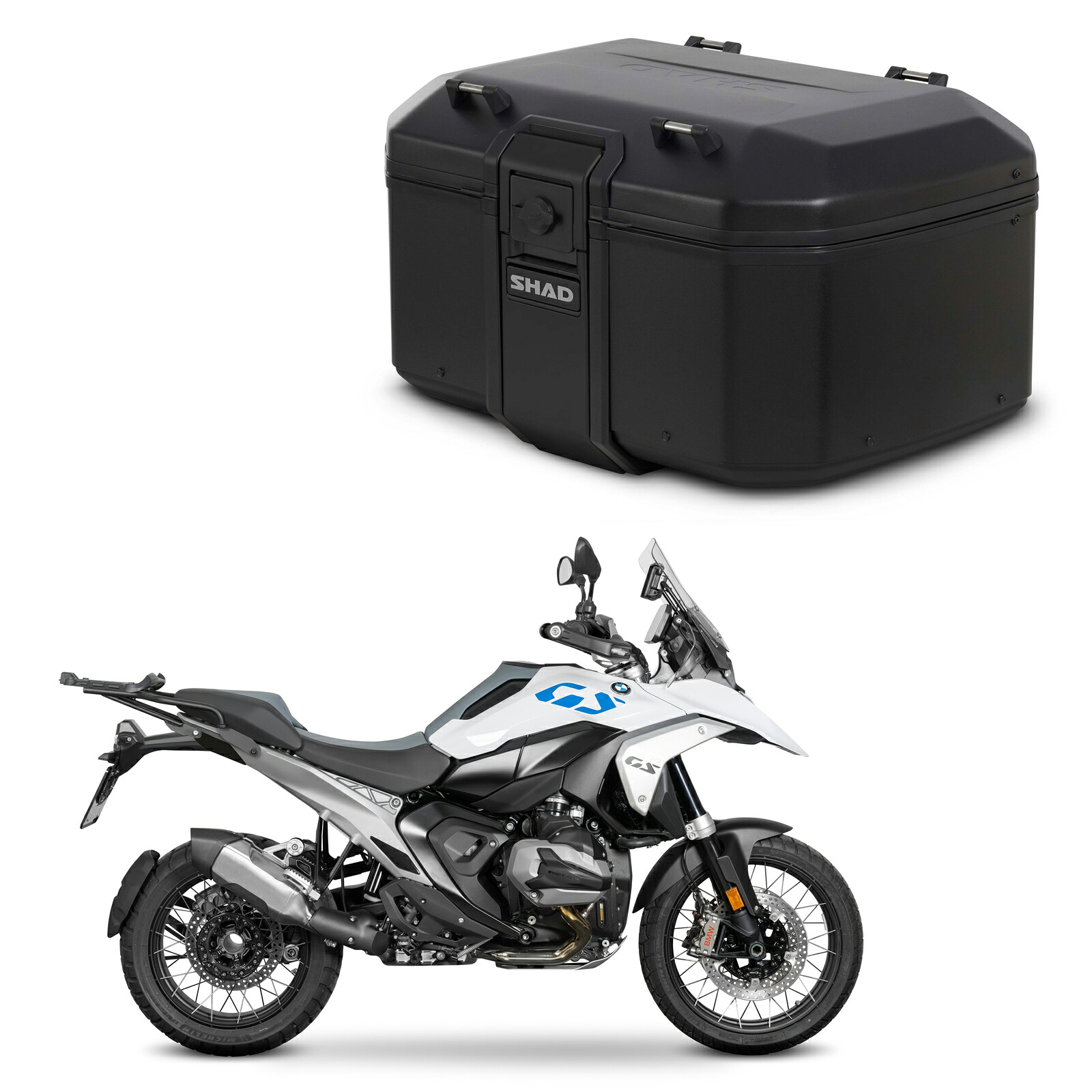 SHAD(シャッド) 【セット品】TR55 TERRA トップケース ピュアブラック+フィッティングキット R1300GS(23-25) バイク 48,978円