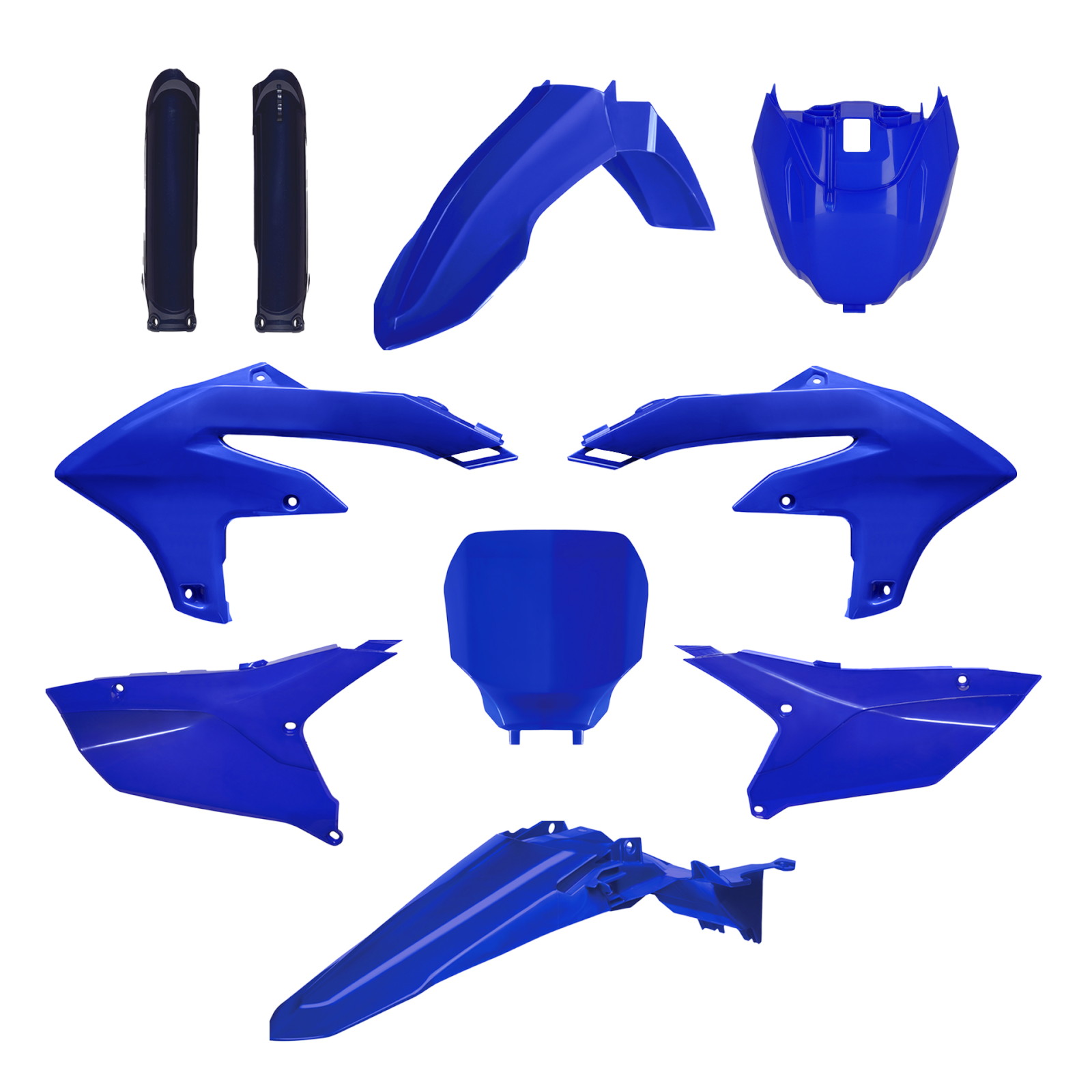 Polisport(ポリスポーツ) バイク MX フル外装キット ブルーOEMカラー YAMAHA用 YZ250/YZ450