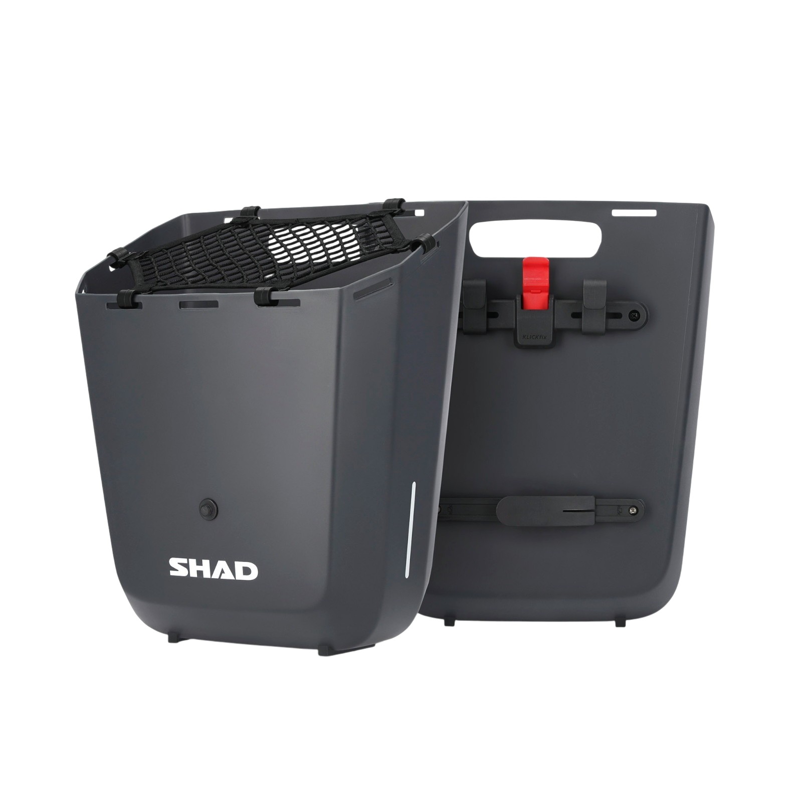 Shad Bikes(シャッド バイクス) DAILY 自転車ボックス 20L ワンタッチ脱着式 オスログレー BH0D20063M 自転車 リアバスケット・後ろカゴ｜パーツダイレクト2