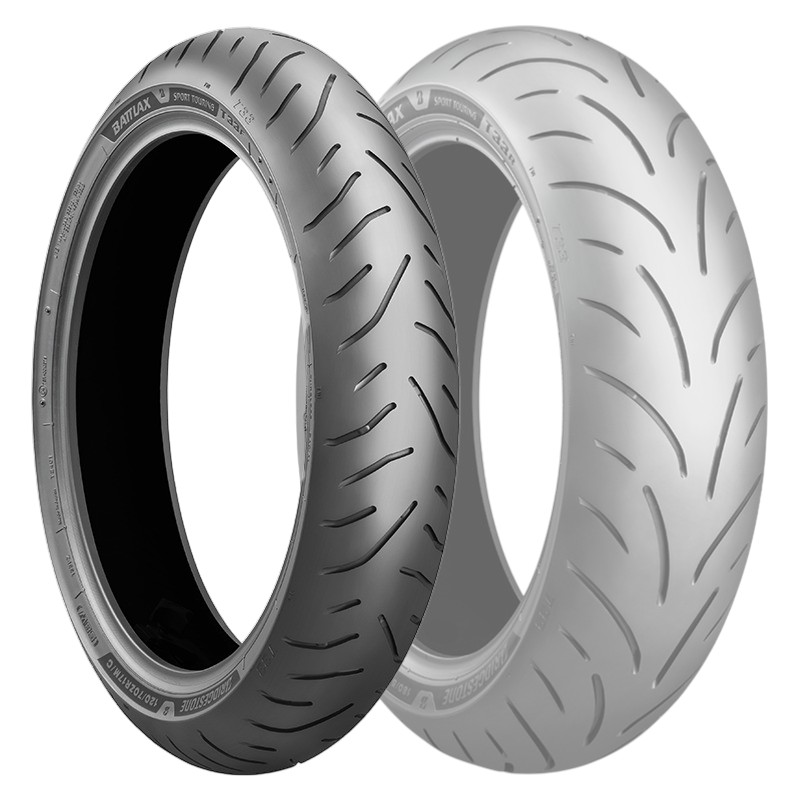 BRIDGESTONE(ブリヂストン) バイク タイヤ オンロードラジアル BATTLAX SPORT TOURING T33 120/70ZR19 60W TL フロント MCR06413｜パーツダイレクト2