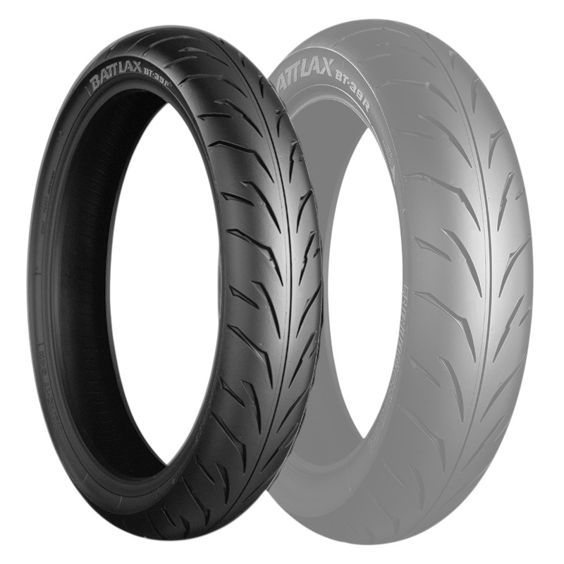 BRIDGESTONE BATTLAX BT-39 100/80-17 52H TL フロント MCS07663 バイク オンロードバイアス｜パーツダイレクト2