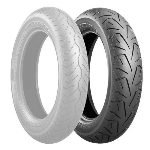 BRIDGESTONE BATTLECRUISE H50 180/55B18 80H TL リア MCS01402 バイク オンロードバイアス|パーツダイレクト2