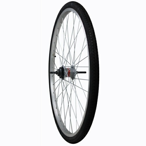 エナジープライス 後輪26×1 3/8 内3ローラー ステンリム 自転車