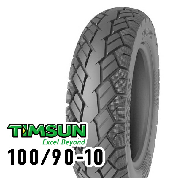 楽天市場】TIMSUN(ティムソン) TS717 100/90-10 61J TL リア TS