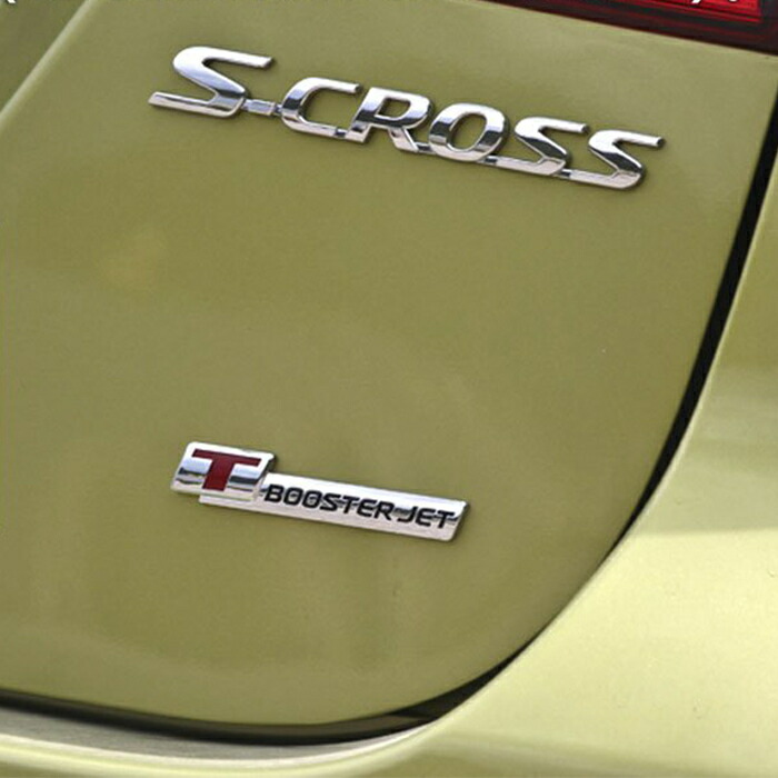楽天市場 スズキ純正 輸出仕様 T Booster Jet エンブレム 海外 スズキ 純正 ターボブースタージェットエンジン クリックポスト送付 パーツダイナミクス 楽天市場店