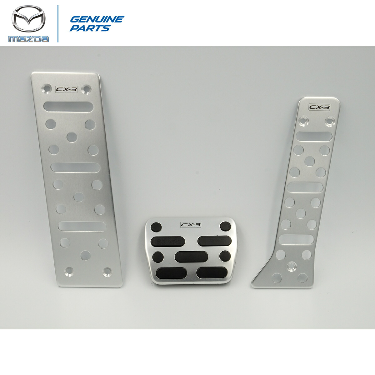 CX-3 マツダ 海外 純正 スポーツペダル AT用 セット アクセル・ブレーキ・フットレスト 輸出仕様 MAZDA GENUINE PARTS