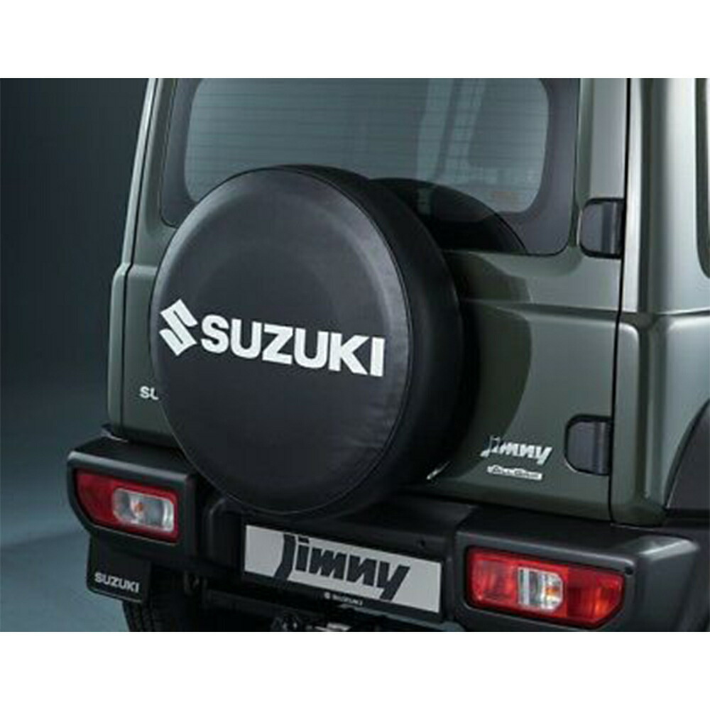 楽天市場 Suzuki Jimny Sierra 純正 ジムニーシエラ 専用 スペアタイヤカバー 背面 海外 スズキ 輸出仕様 Suzuki Genuine Parts パーツダイナミクス 楽天市場店