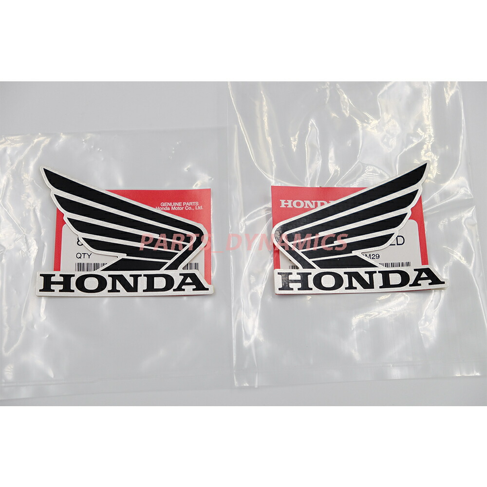 アウトレット☆送料無料】 Mark PARTS ホンダ純正 クリックポスト送付 Sticker Wing GENUINE HONDA ウイング