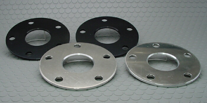 ★送料込★GTO レクサスLS600/500/460用アジャストプレート5mm　シルバー　2枚入り画像