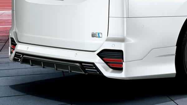 TRD 90系 ヴォクシー GRリヤバンパースポイラー アティチュードブラックマイカ MS343-28001-C0