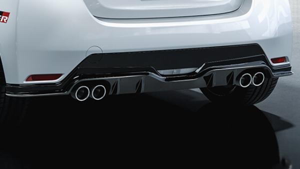 TRD 1#系 GRヤリス GRリヤバンパースポイラー 予防安全パッケージ付車用 MS343-52008