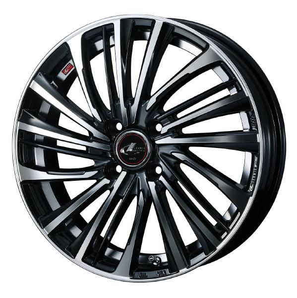 Weds LEONIS FS 17インチ 4H PCD100 6.5J +42 PBMC 1本 39970
