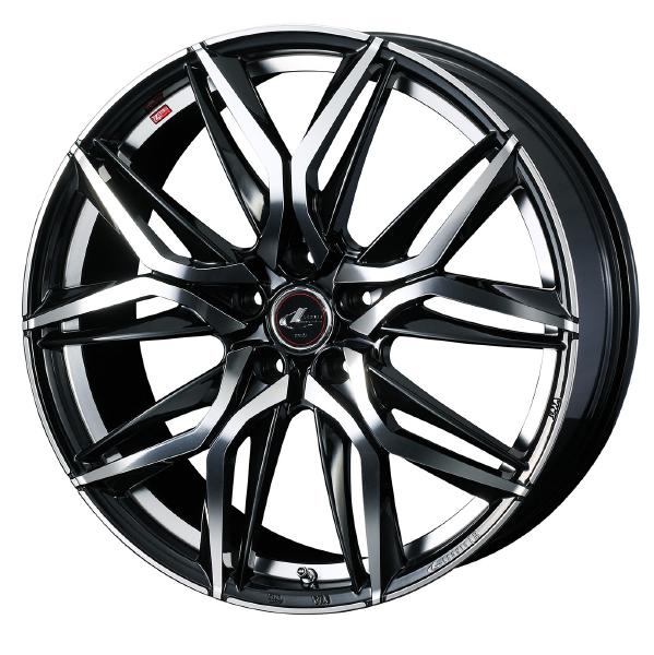 Weds LEONIS LM 15インチ 5H PCD100 6.0J +45 PBMC 1本 40781