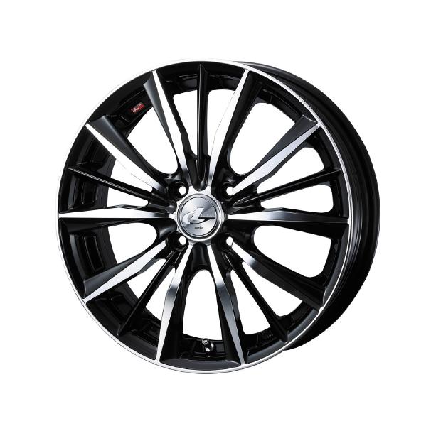 Weds LEONIS VX 16インチ 4H PCD100 5.0J +45 BKMC 1本 33245|PartsIsland