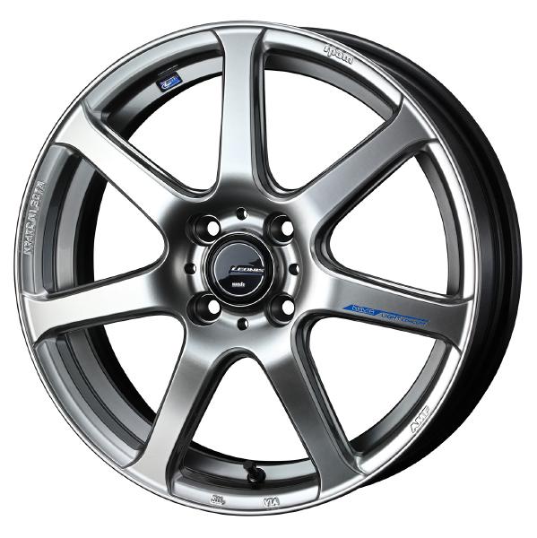 Weds LEONIS NAVIA 07 17インチ 4H PCD100 6.5J +42 HSB 4本 39561|PartsIsland