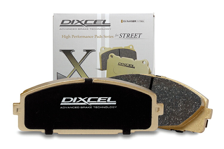 DIXCEL MITSUBISHI GALANTFORTISSPORTBACK ギャランフォルティススポーツバック 1800 09/12～11/10 CX3A TOURINGRear DISC Rear DRUM Rear DISC ブレーキパッド ストリートX リア｜PartsIsland 12,827円