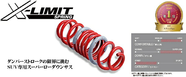 TANABE CX-60 KH3P SUSTEC X-LIMIT SPRING サスペンション 1台分 KH3PXK