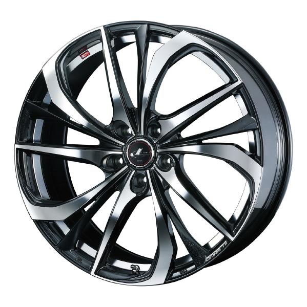 Weds LEONIS TE 20インチ 5H PCD114.3 8.5J +35 PBMC 4本 38795