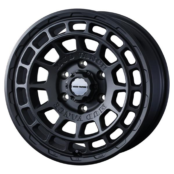 WEDS ADVENTURE MUDVANCE X TYPE F 17インチ 6H PCD139.7 8.0J +20 FULL MAT BLACK 1本 41551