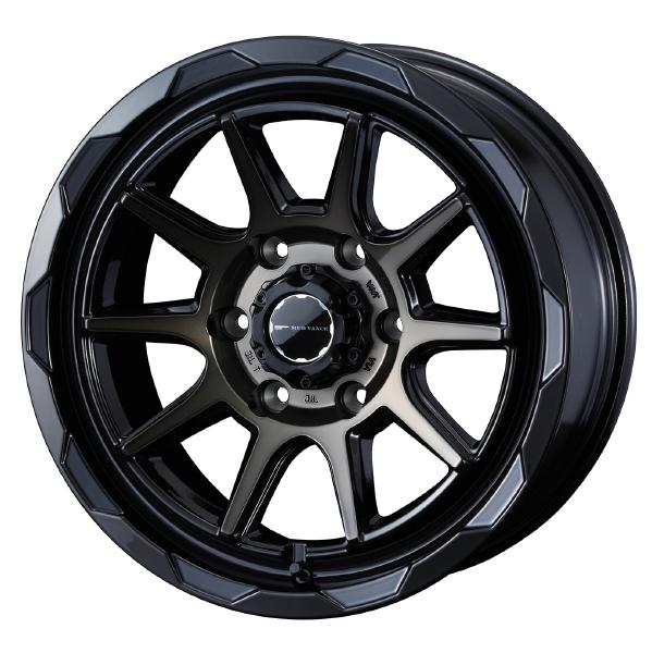 WEDS ADVENTURE MUD VANCE 06 18インチ 6H PCD139.7 8.0J +20 BLACK POLISH BRONZE-CLEAR 1本 39828|PartsIsland
