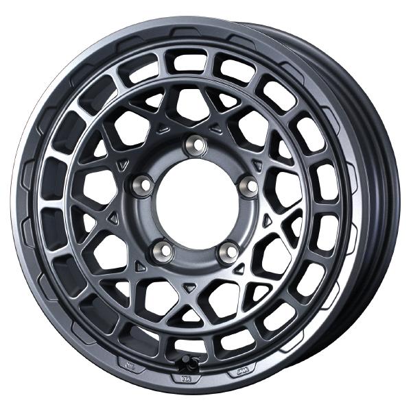 WEDS ADVENTURE MUDVANCE X TYPE M 14インチ 4H PCD100 4.5J +45 MAT GUNMETALLIC 4本 41576
