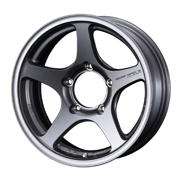 WEDS ADVENTURE HASE SPEC 2 16インチ 5H PCD139.7 6.0J -5 LIGHT GUNMETALLIC 4本 39411