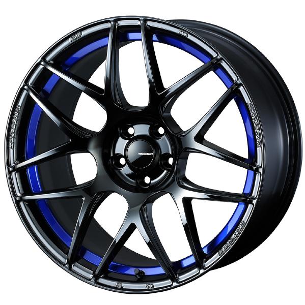 WEDSSPORT SA27R 18インチ 5H PCD100 7.5J +45 BLC2 1本 74232
