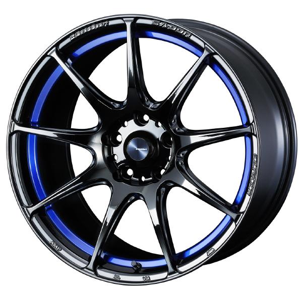 WEDSSPORT SA99R 18インチ 5H PCD100 7.5J +45 BLC2 1本 73899｜PartsIsland