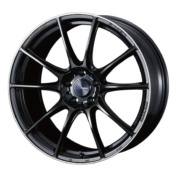WEDSSPORT SA25R 19インチ 5H PCD114.3 8.5J +45 METAL BLACK F 1本 73820