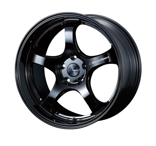 WEDSSPORT RN05M 18インチ 5H PCD114.3 10.0J +36 GLOSS BLACK 2本 72766