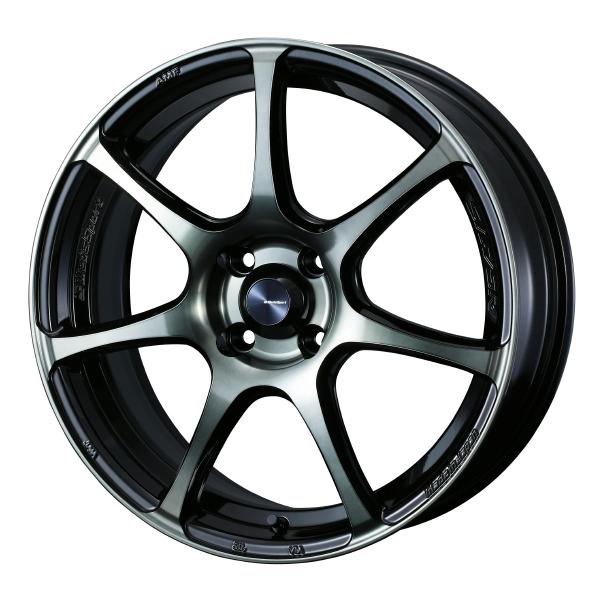 WEDSSPORT SA75R 16インチ 4H PCD100 6.5J +50 WBC 2本 73975｜PartsIsland