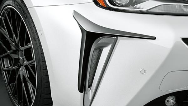 TRD 50系 後期 プリウス フロントバンパーカナード PVM無車用 MS345-47001｜PartsIsland