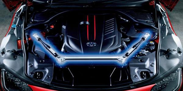 TRD GR DB系 スープラ GRパフォーマンスダンパーブレースセット MS303-14001｜PartsIsland