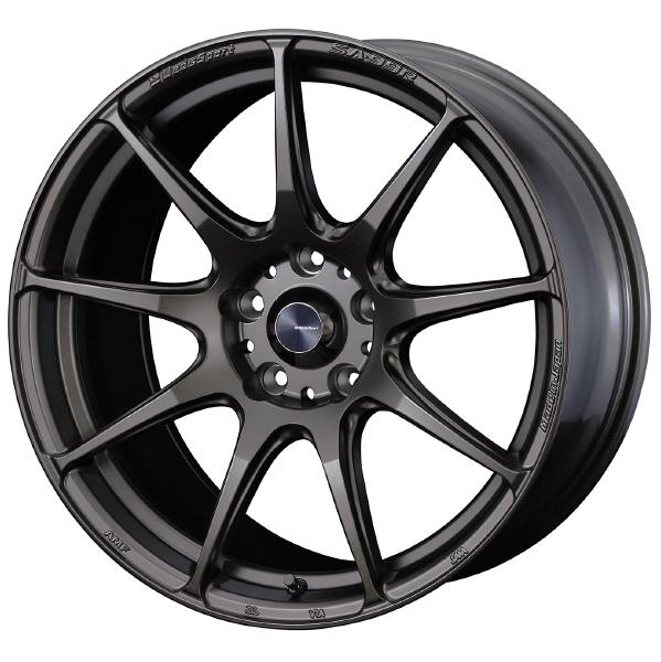 WEDSSPORT SA99R 18インチ 5H PCD114.3 9.5J +38 EJ-BRONZE 2本 73930
